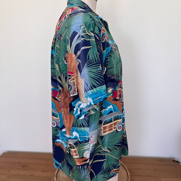 Diamond Head Sportswear Hawaiian Shirt - Car Lovers - Size XL - Picture 6 of 9